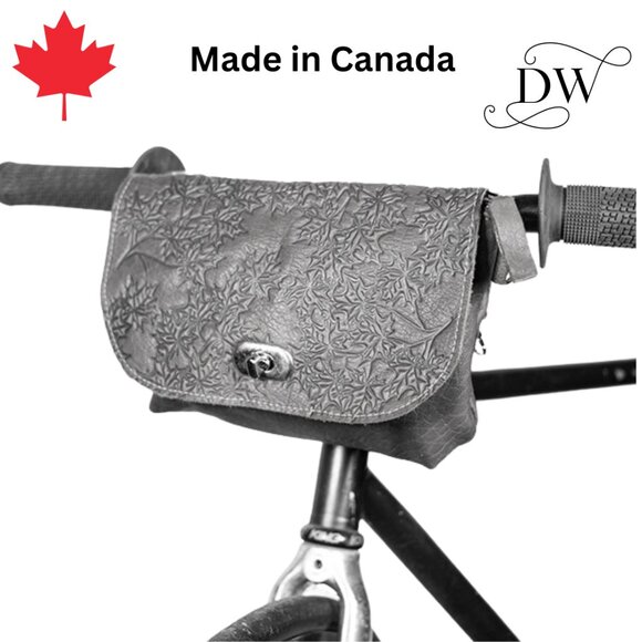 Black Leather Waist Bag | Crossbody Bag - Picture 10 of 10